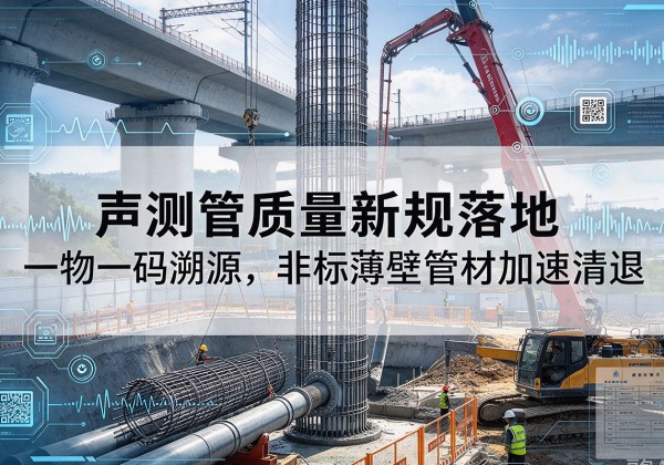云岩声测管质量新规落地，一物一码溯源，非标薄壁管材加速清退