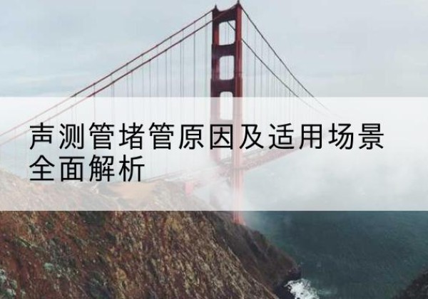 云岩声测管堵管的主要原因有哪些？-声测管堵管原因及适用场景全面解析